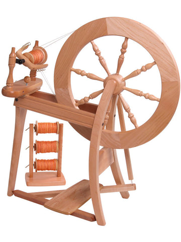 Ashford Traditional Spinning Wheel Double Drive Lacquer Finish Kit